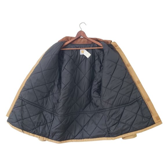 Vintage Carhartt C03 traditional coat, XL 46 Tall, Arctic lining, USA made 1999 - Picture 7 of 10